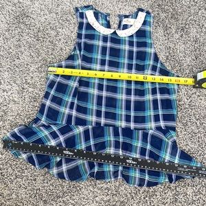 Womens Hollister tank blouse size small cute collar